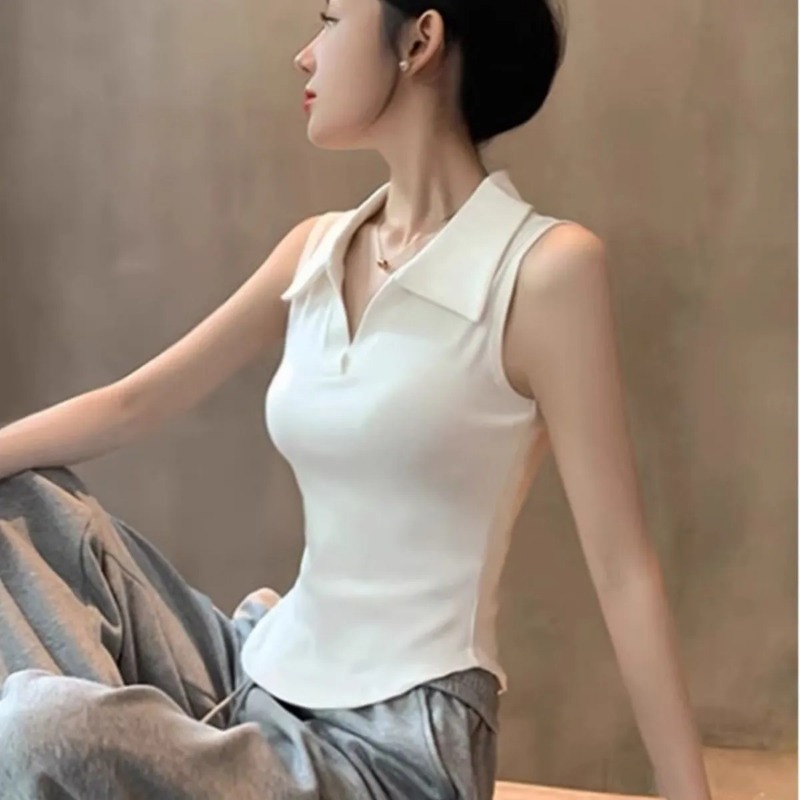 Top Corto da Donna Bianco Senz - Tank Top Ribbed recensione e prezzo